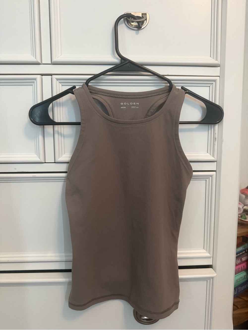 Aritzia High-Neck Tank Top
